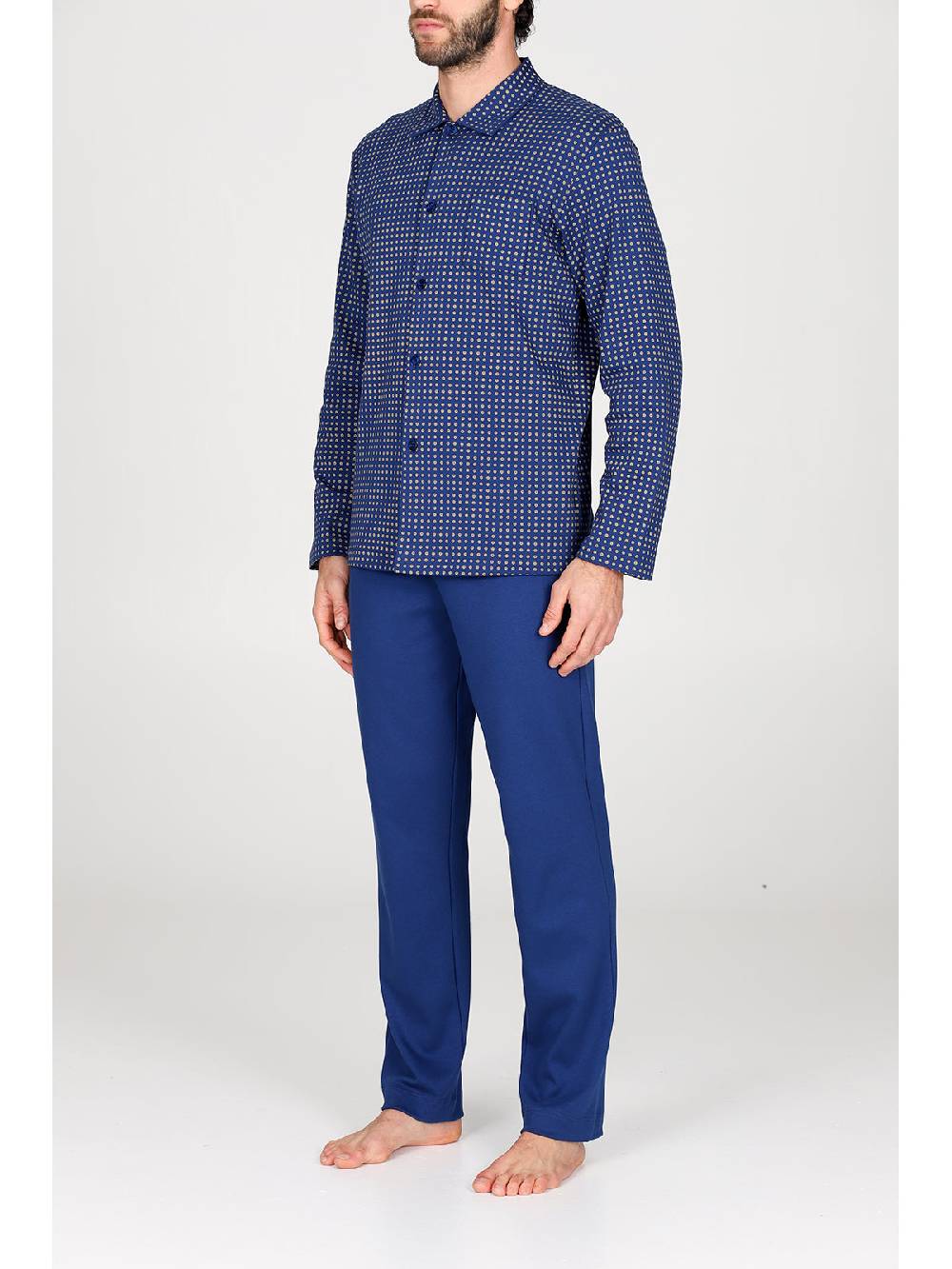 Julipet Pigiama cardigan in caldo interlock di puro cotone Comprane uno, ottenene uno gratis