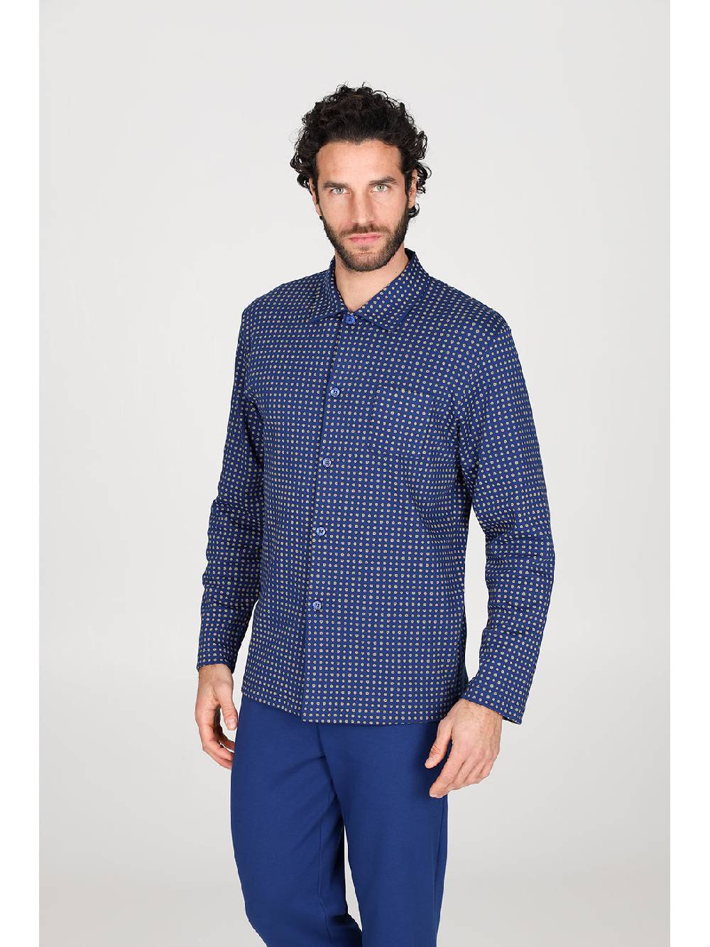 Julipet Pigiama cardigan in caldo interlock di puro cotone Comprane uno, ottenene uno gratis