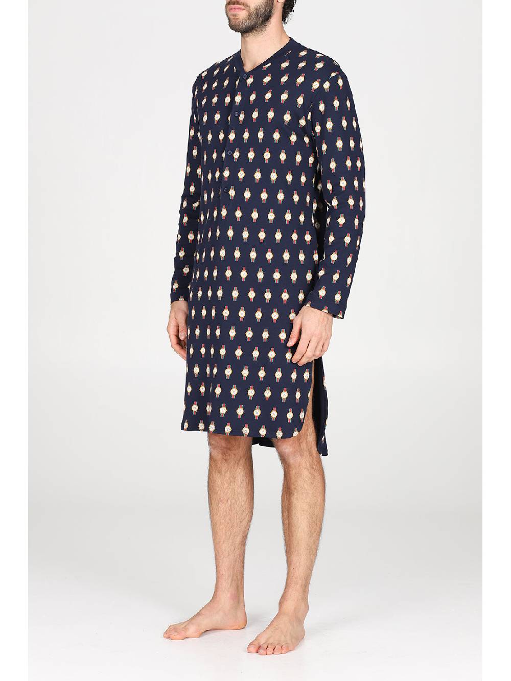 Julipet Camicia da notte Artist Edition, in caldo interlock di puro cotone Fino Al -60%