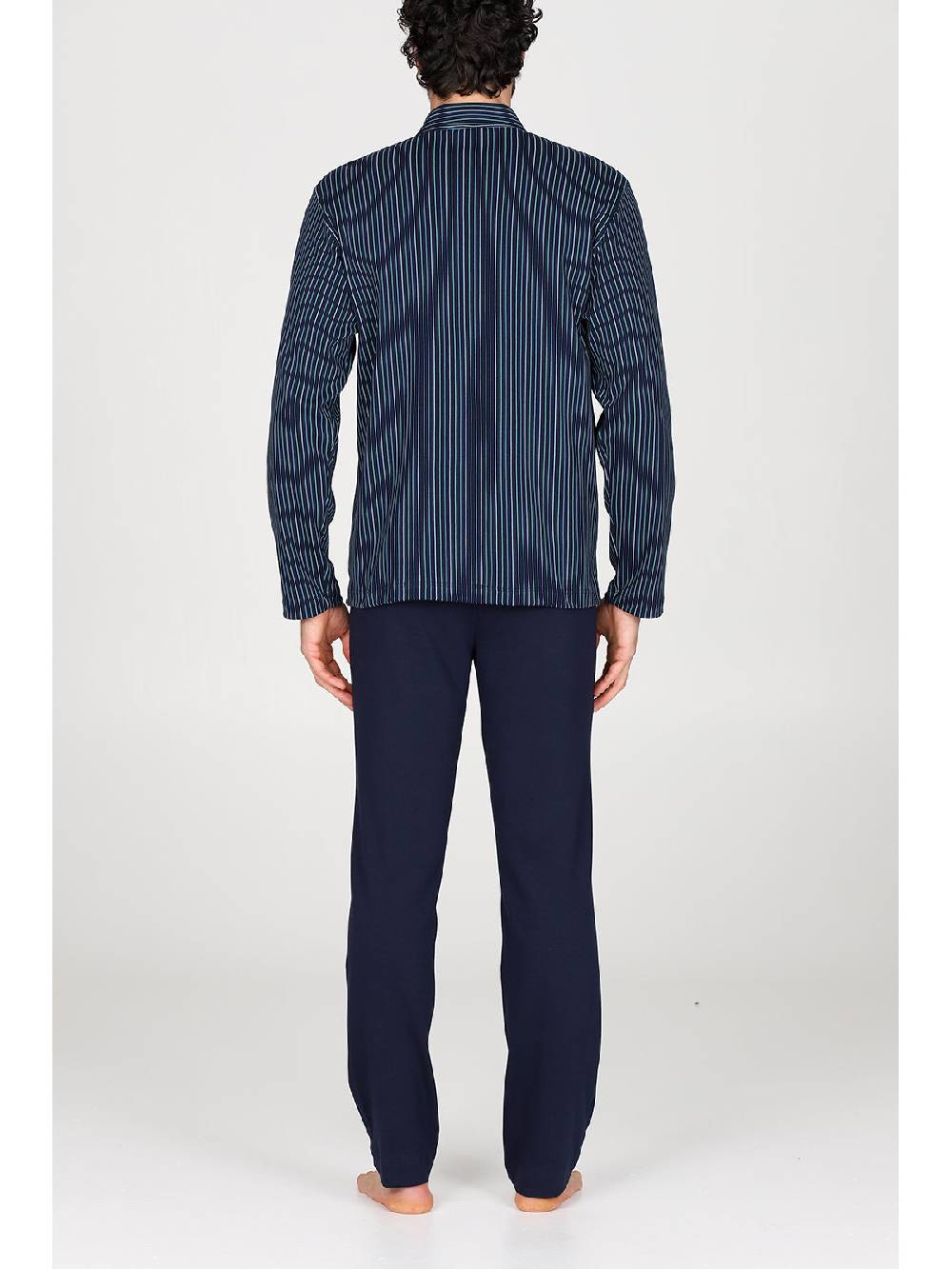 Julipet Pigiama cardigan in caldo interlock di puro cotone Outlet