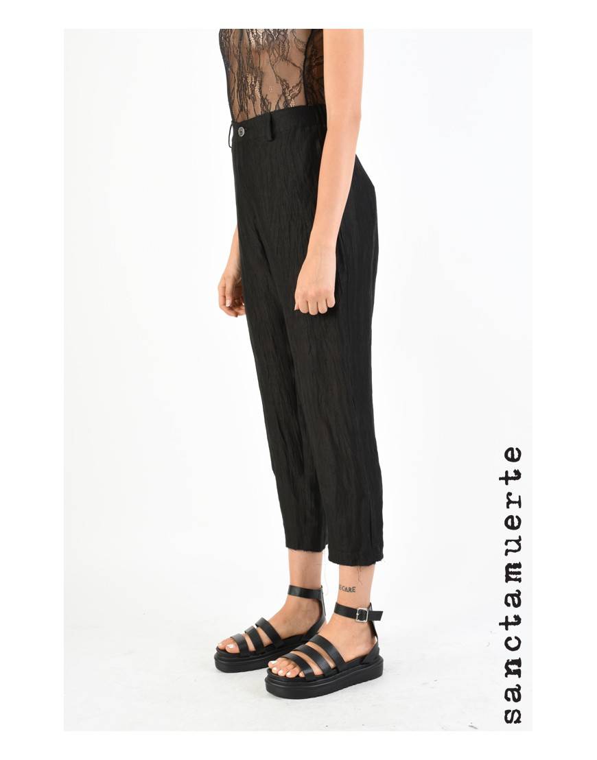 La haine inside us 9B SM290 PANTALONE Nero Sostegno trimestrale