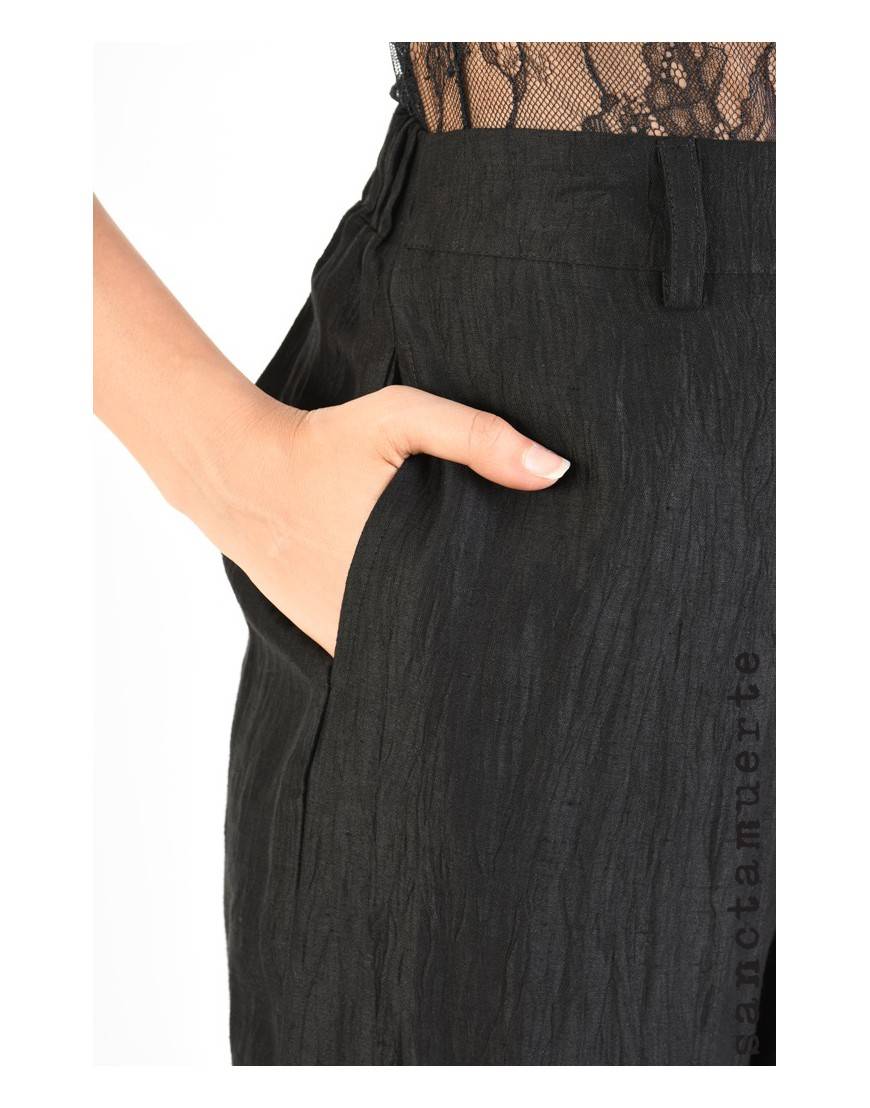 La haine inside us 9B SM290 PANTALONE Nero Sostegno trimestrale
