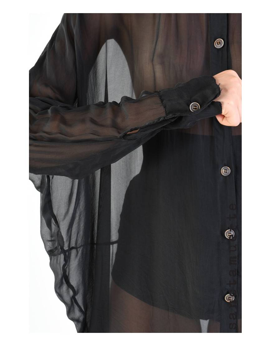 La haine inside us 9B SM306 CAMICIA Nero Sottocosto