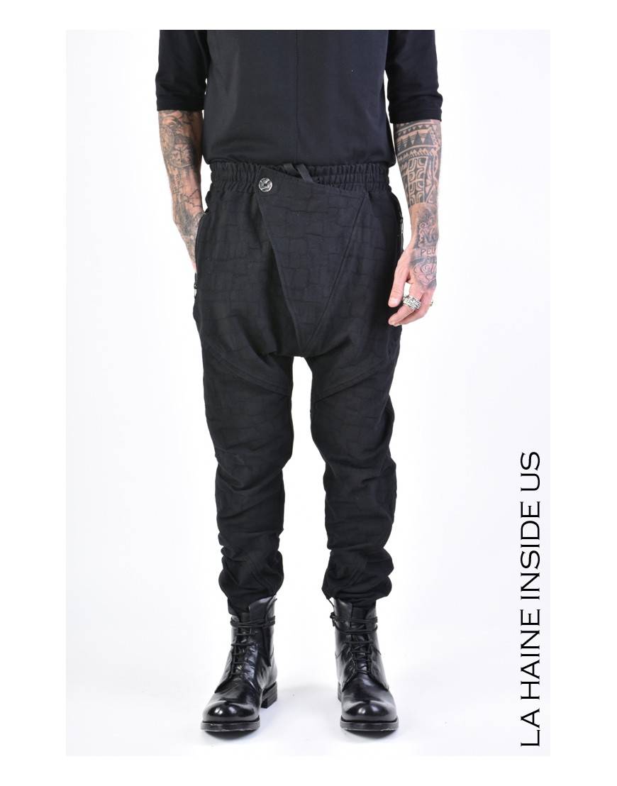 La haine inside us 3B LM133 PANTALONE Nero Vendita Economica