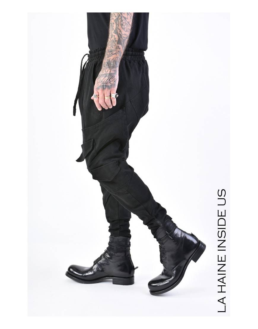 La haine inside us 3B LM155 PANTALONE Nero Offerte
