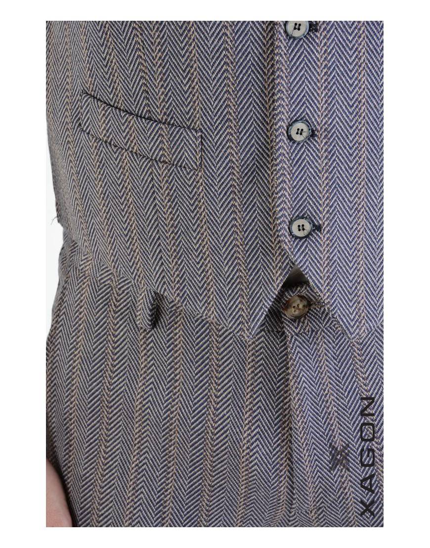 La haine inside us GILET 1PGLBRU Blu Novità