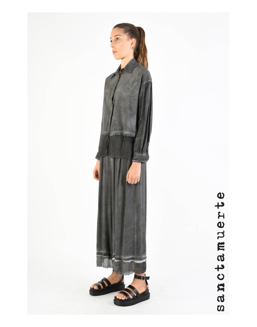 La haine inside us 9B SM334 CAMICIA Grigio Nuovo