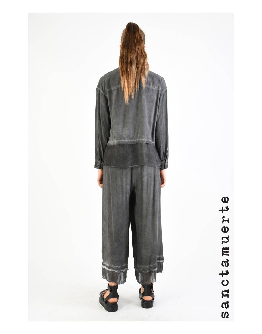 La haine inside us 9B SM334 CAMICIA Grigio Nuovo
