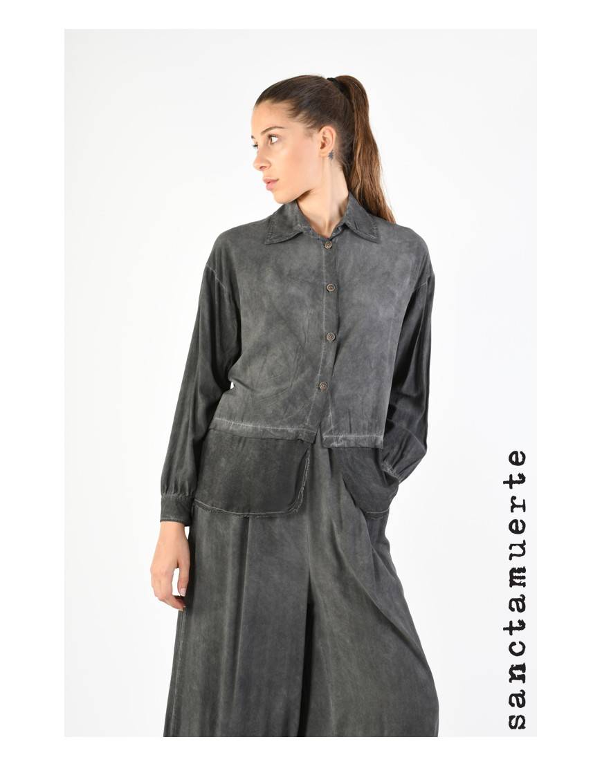 La haine inside us 9B SM334 CAMICIA Grigio Nuovo
