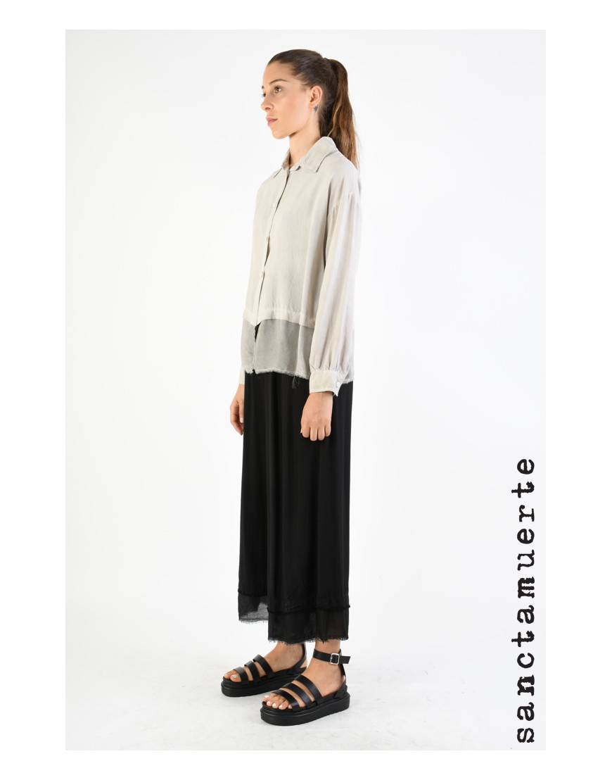 La haine inside us 9B SM334 CAMICIA Ivory Qualità
