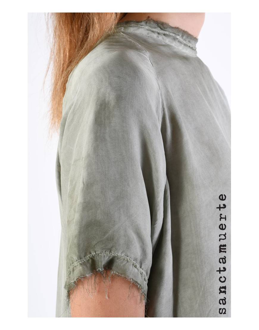 La haine inside us 9B SM344 T-SHIRT Olive Pezzi Unici