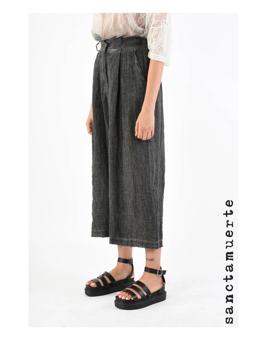 La haine inside us 9B SM364 PANTALONE Grigio Promozione Limitata