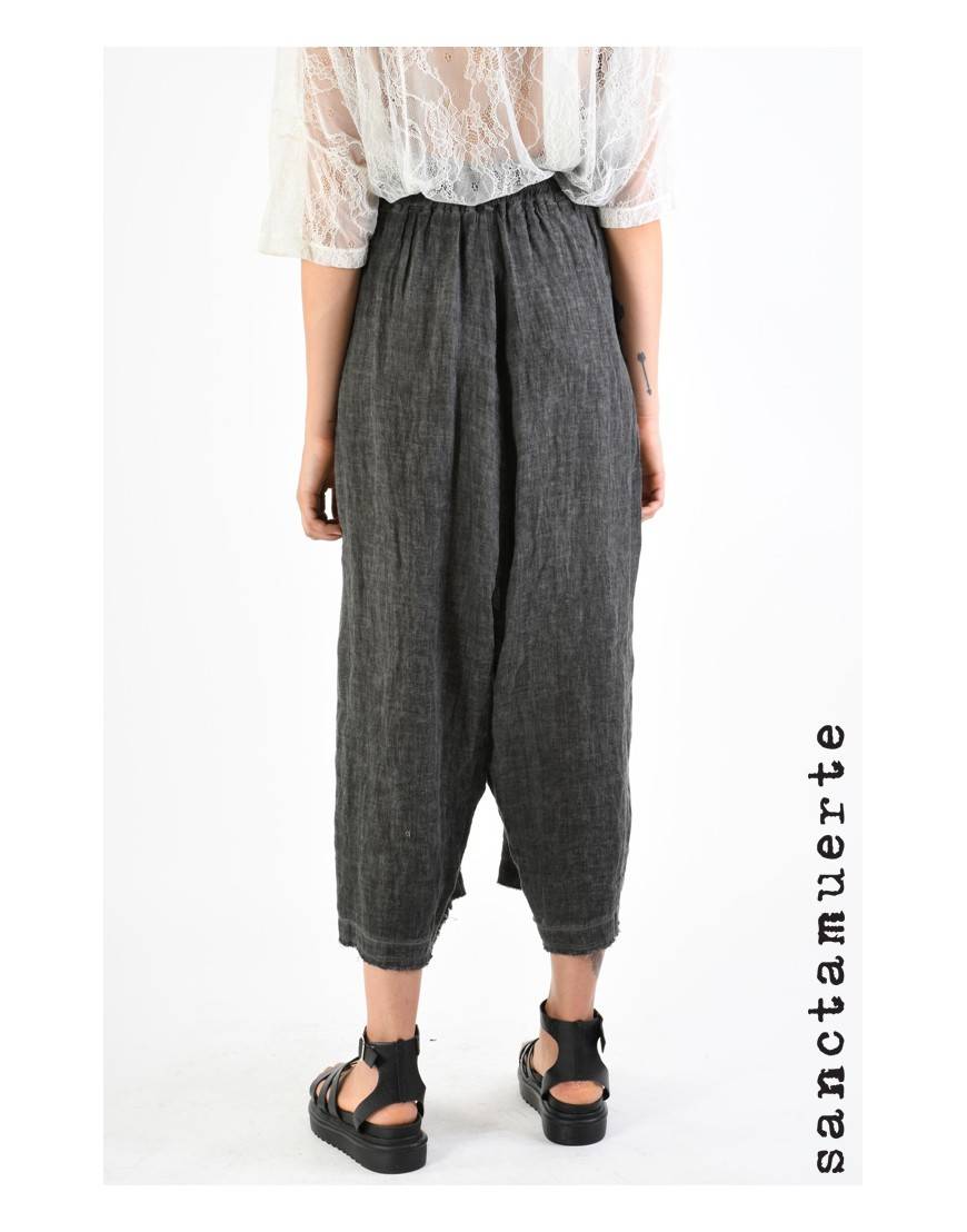 La haine inside us 9B SM364 PANTALONE Grigio Promozione Limitata