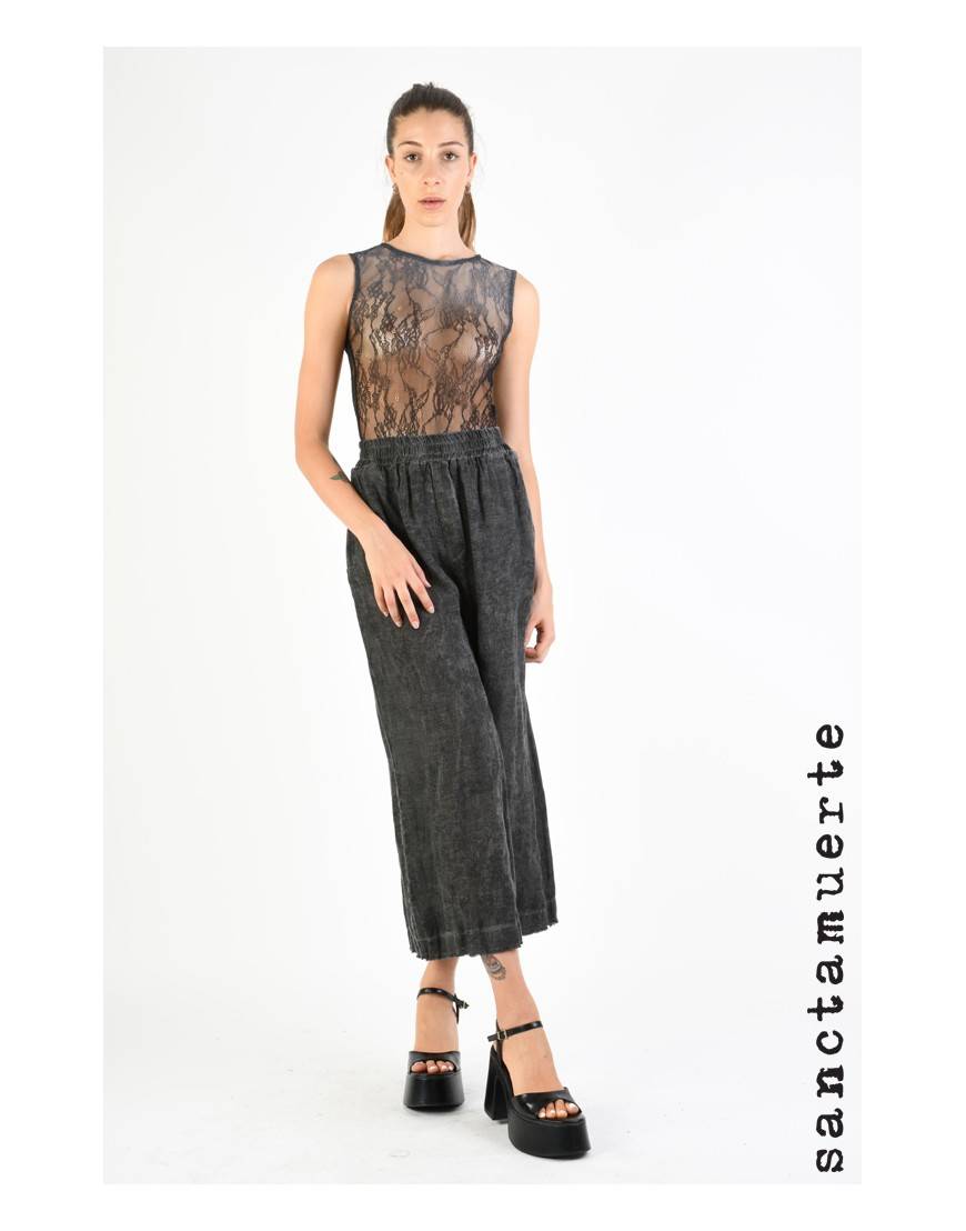 La haine inside us 9B SM387 PANTALONE Grigio Shopping Online