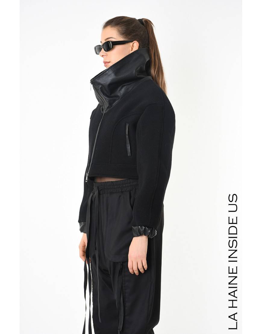 La haine inside us 4B LW796 BOMBER Nero Saldi