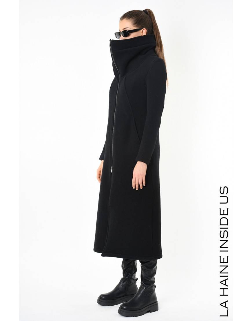 La haine inside us 4B LW798 CAPPOTTO Nero Hotsell