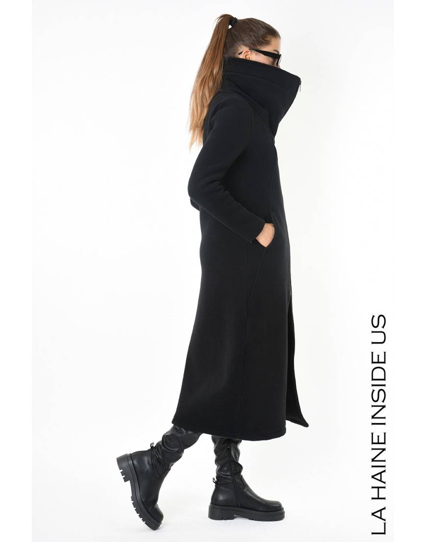 La haine inside us 4B LW798 CAPPOTTO Nero Hotsell