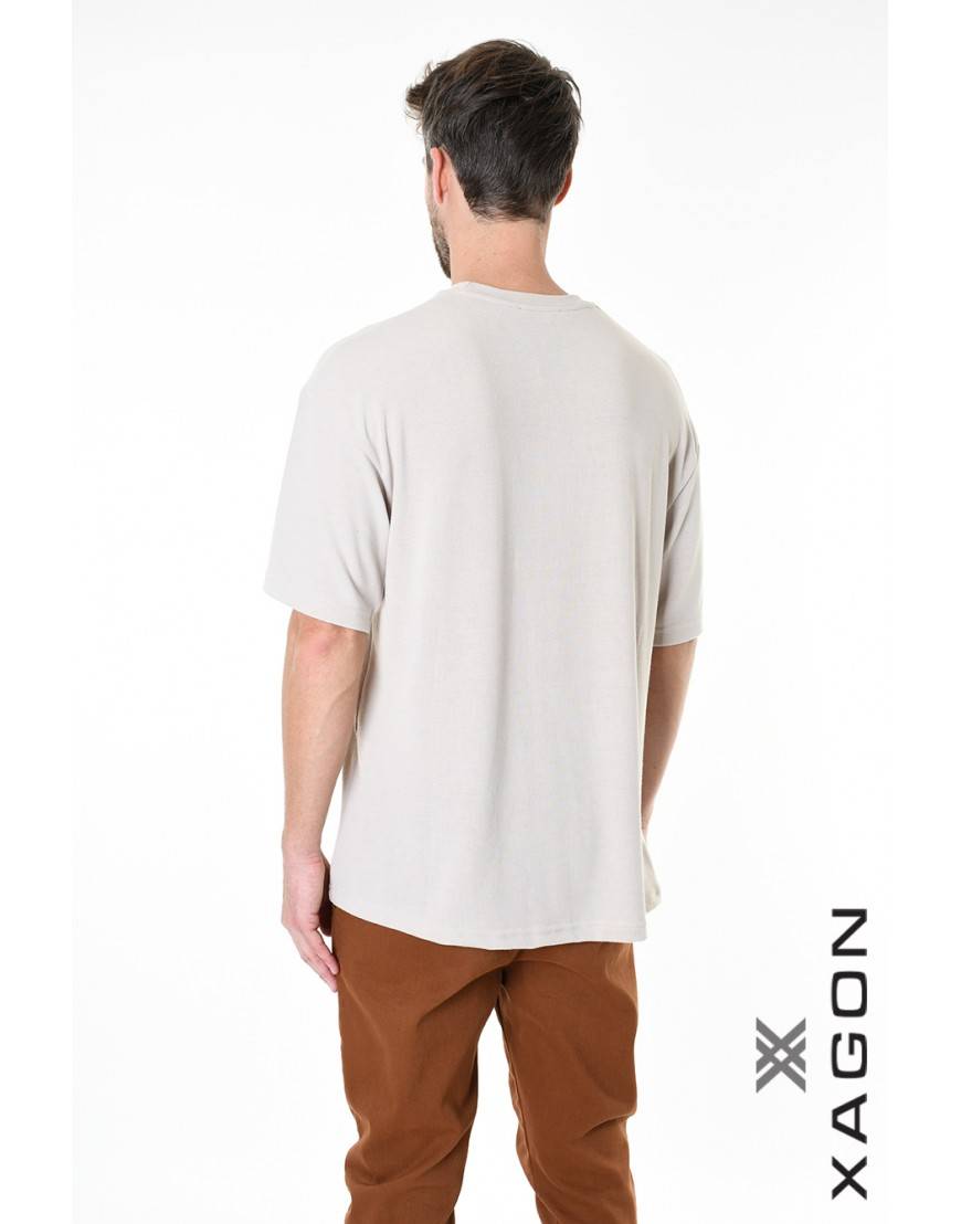 La haine inside us T-SHIRT 2ZUTS06 Beige In Saldo