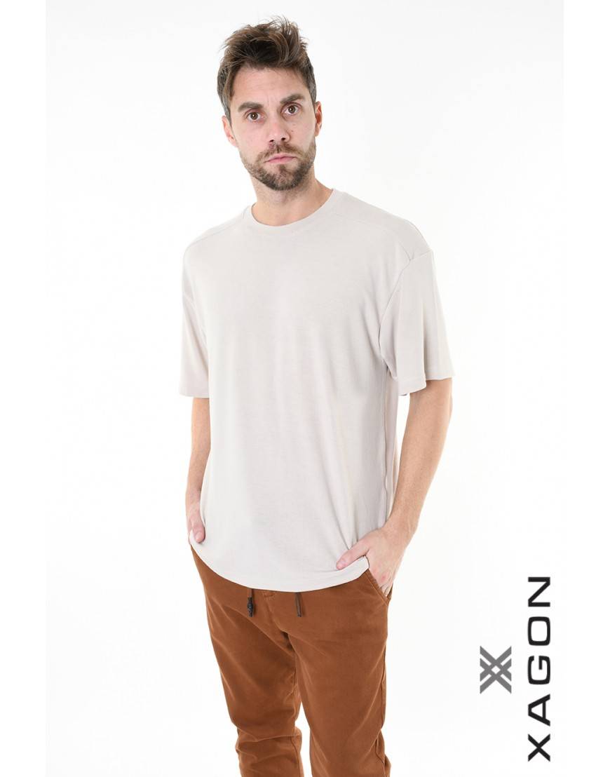 La haine inside us T-SHIRT 2ZUTS06 Beige In Saldo