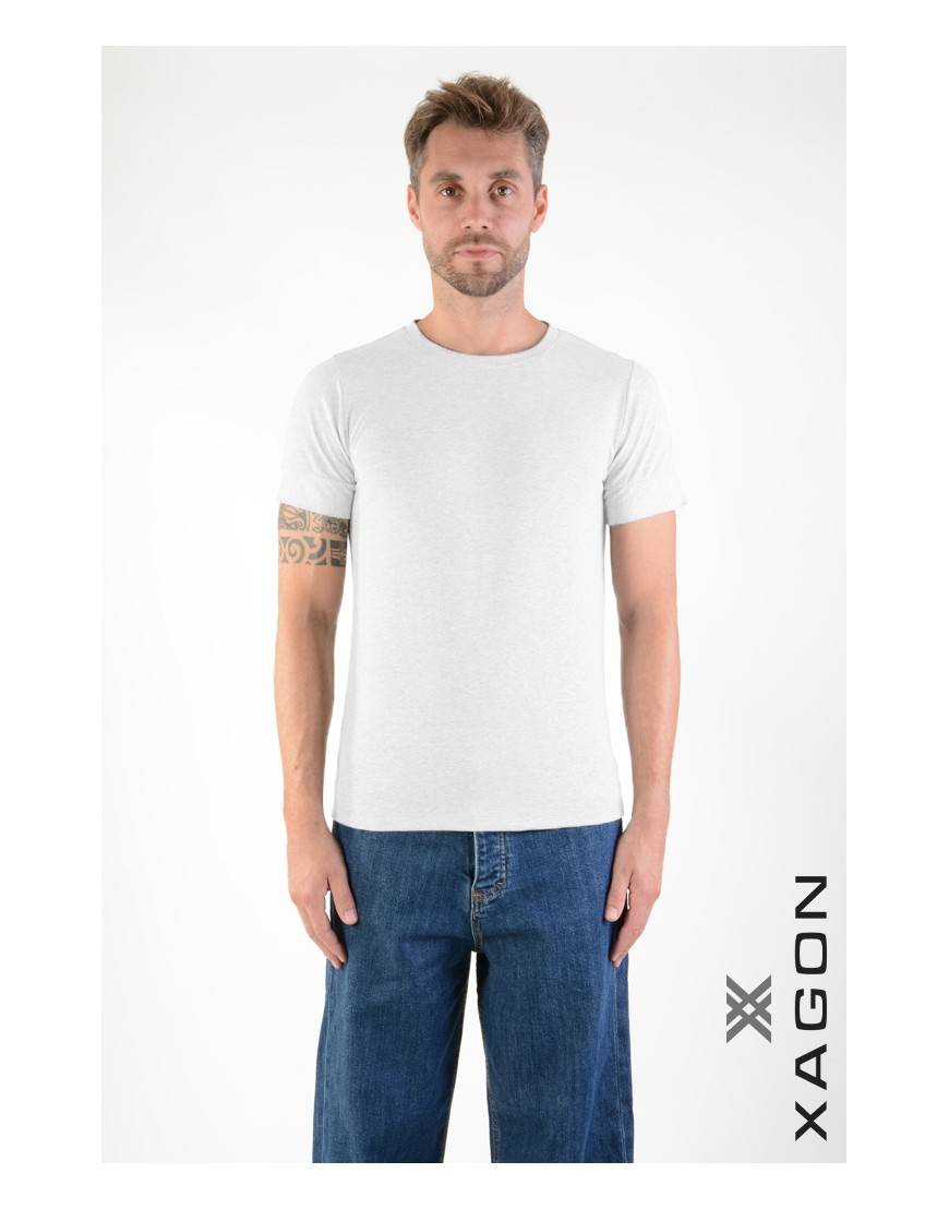 La haine inside us T-Shirt MD1012 Bianco Nuovo