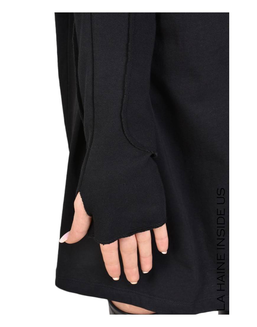 La haine inside us 3M MANDUE MANICOTTO UNISEX Nero Promozione