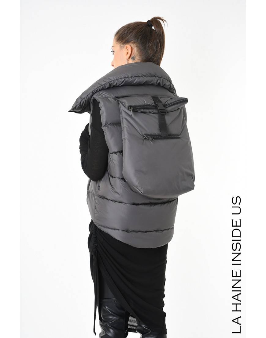 La haine inside us 3P LM252 PETTORINA + ZAINO UNISEX D Fango Qualità Garantita
