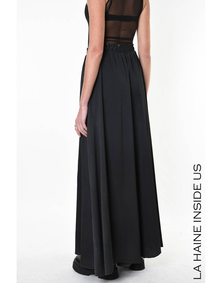 La haine inside us 4V LW919 PANTALONE Nero In Vendita