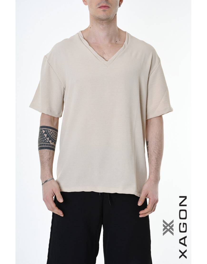 La haine inside us T-SHIRT MD0002 Beige Negozio