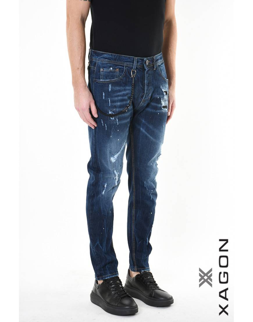 La haine inside us JEANS 2UMR242 Blu In Linea