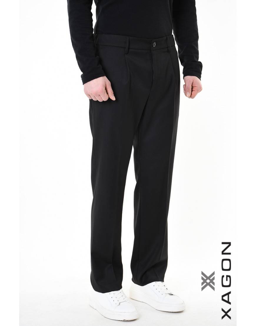 La haine inside us PANTALONE 1PPANVA Nero Offerte speciali