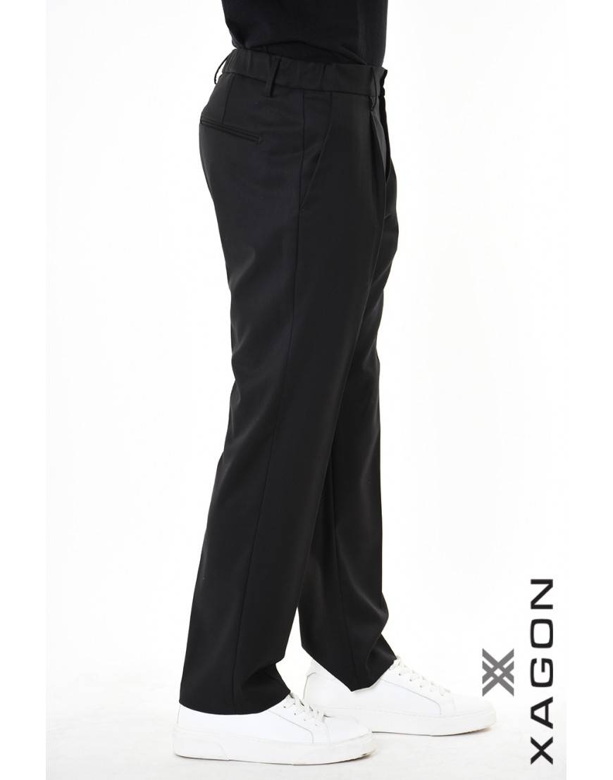 La haine inside us PANTALONE 1PPANVA Nero Offerte speciali