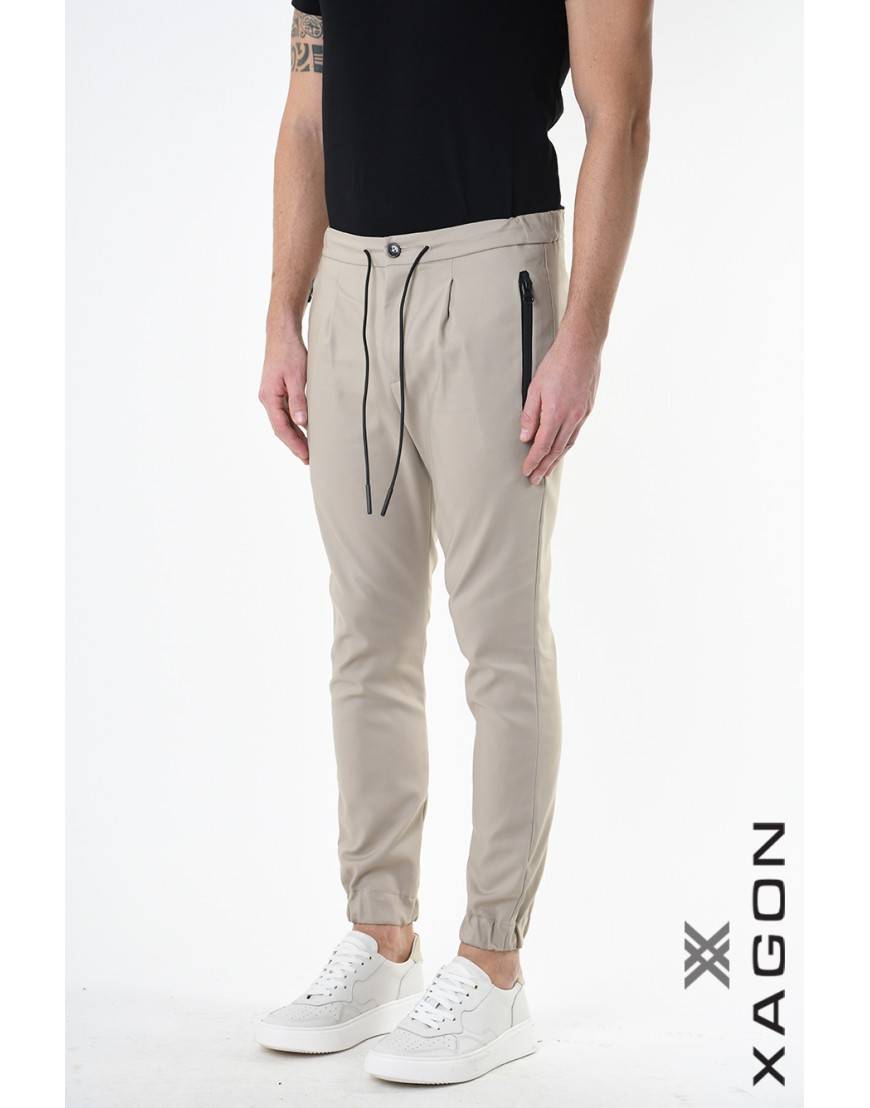 La haine inside us PANTALONE PINVEL Beige Solo un giorno rimasto