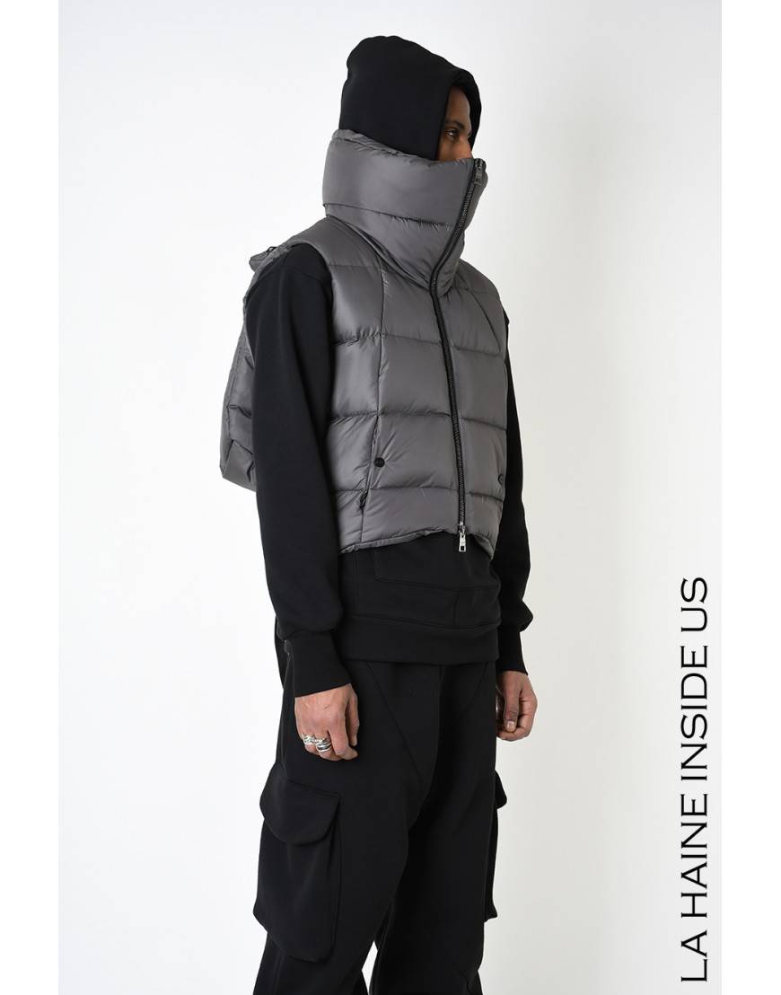 La haine inside us 3P LM252 PETTORINA + ZAINO UNISEX U Fango Shopping online