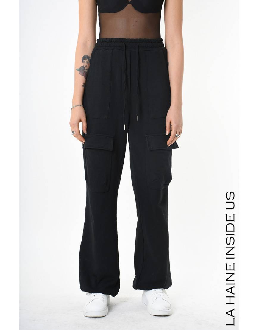 La haine inside us 4V LW914 PANTALONE Nero 2025