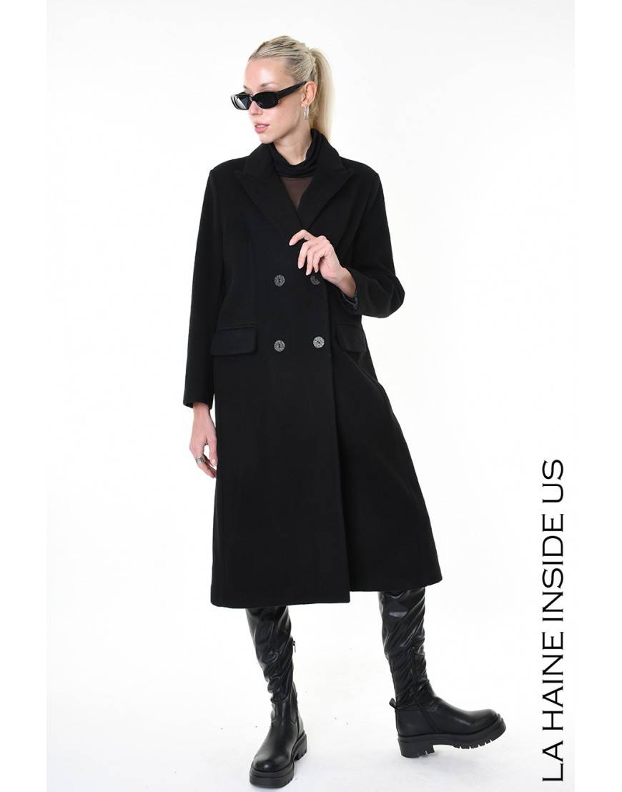 La haine inside us 4R LW810 CAPPOTTO Nero Negozi Online