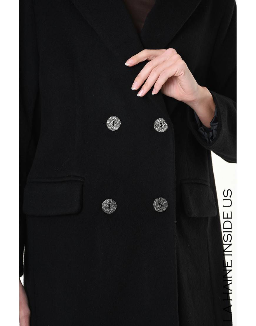 La haine inside us 4R LW810 CAPPOTTO Nero Negozi Online