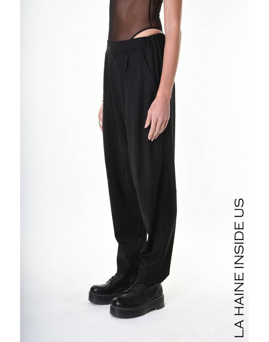 La haine inside us 4R LW817 PANTALONE Nero Fino Al -60%