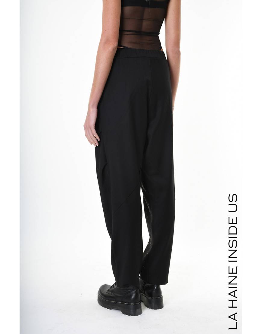 La haine inside us 4R LW817 PANTALONE Nero Fino Al -60%