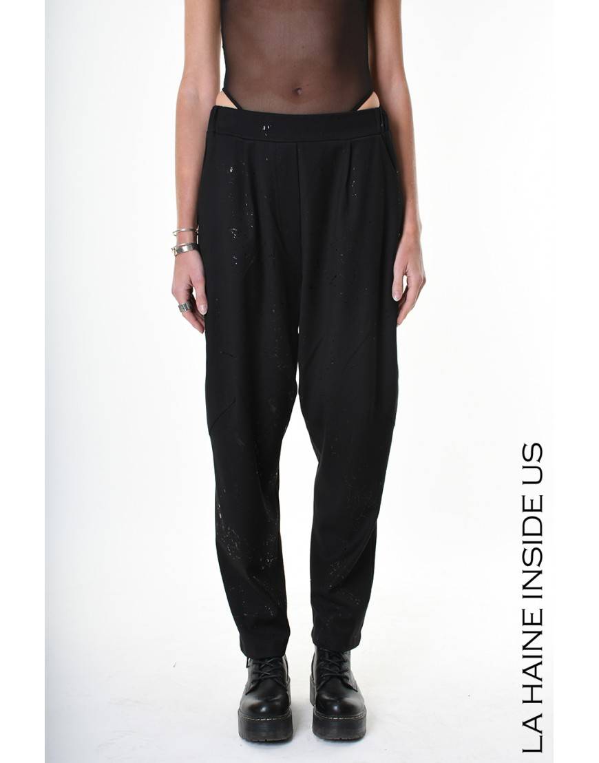 La haine inside us 4R LW817 PANTALONE Nero Fino Al -60%