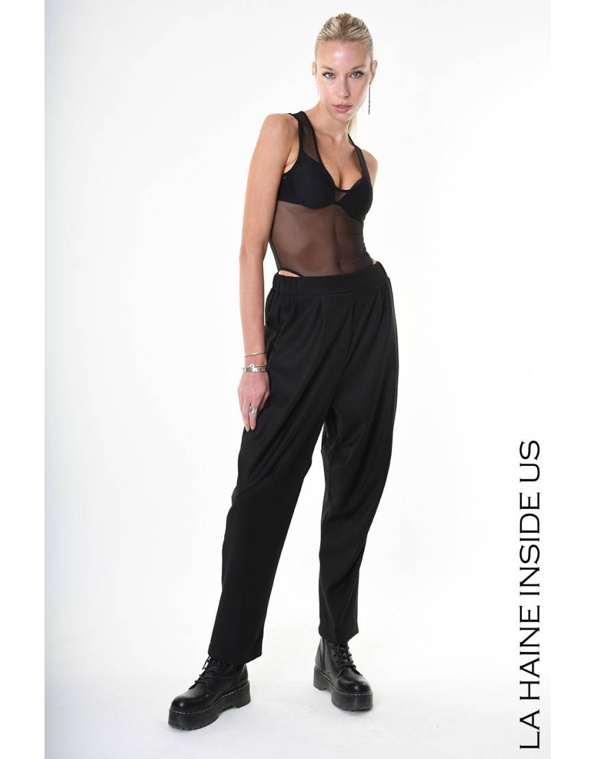 La haine inside us 4R LW856 PANTALONE Nero Convenienza