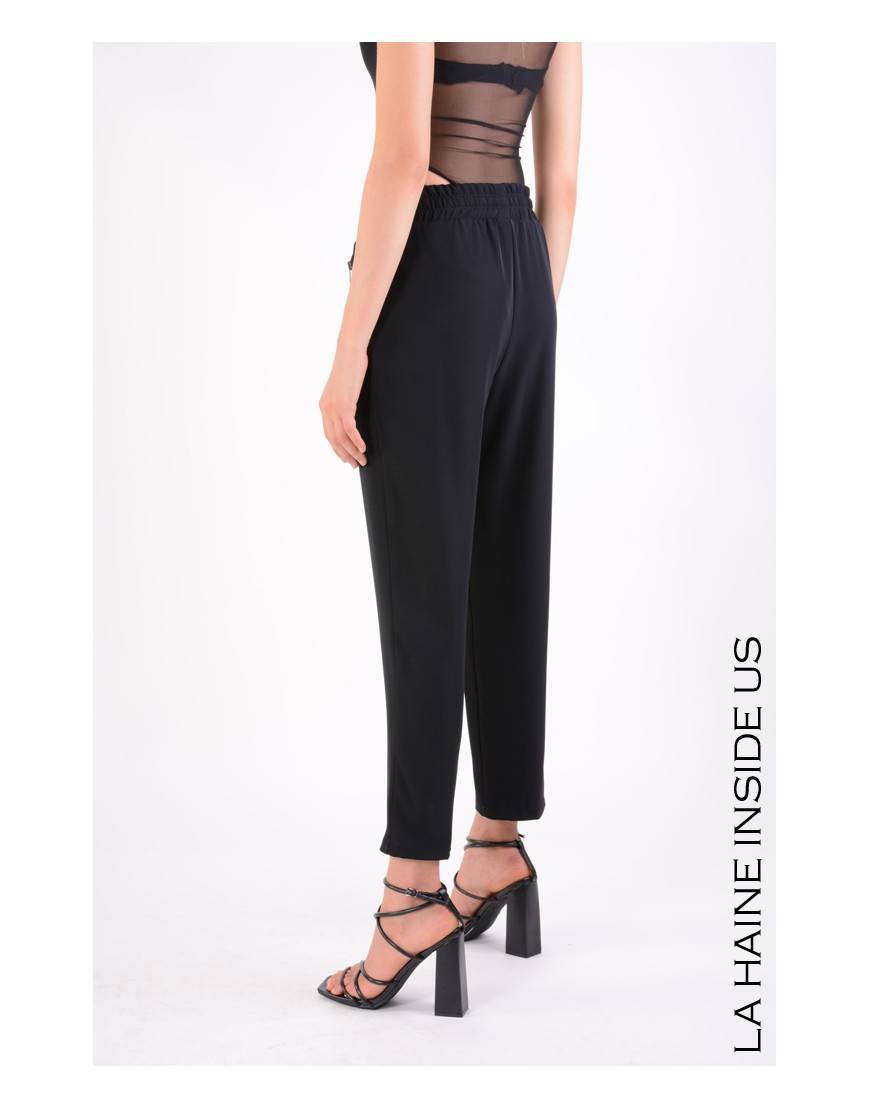 La haine inside us 4B LW667 PANTALONE Nero Outlet