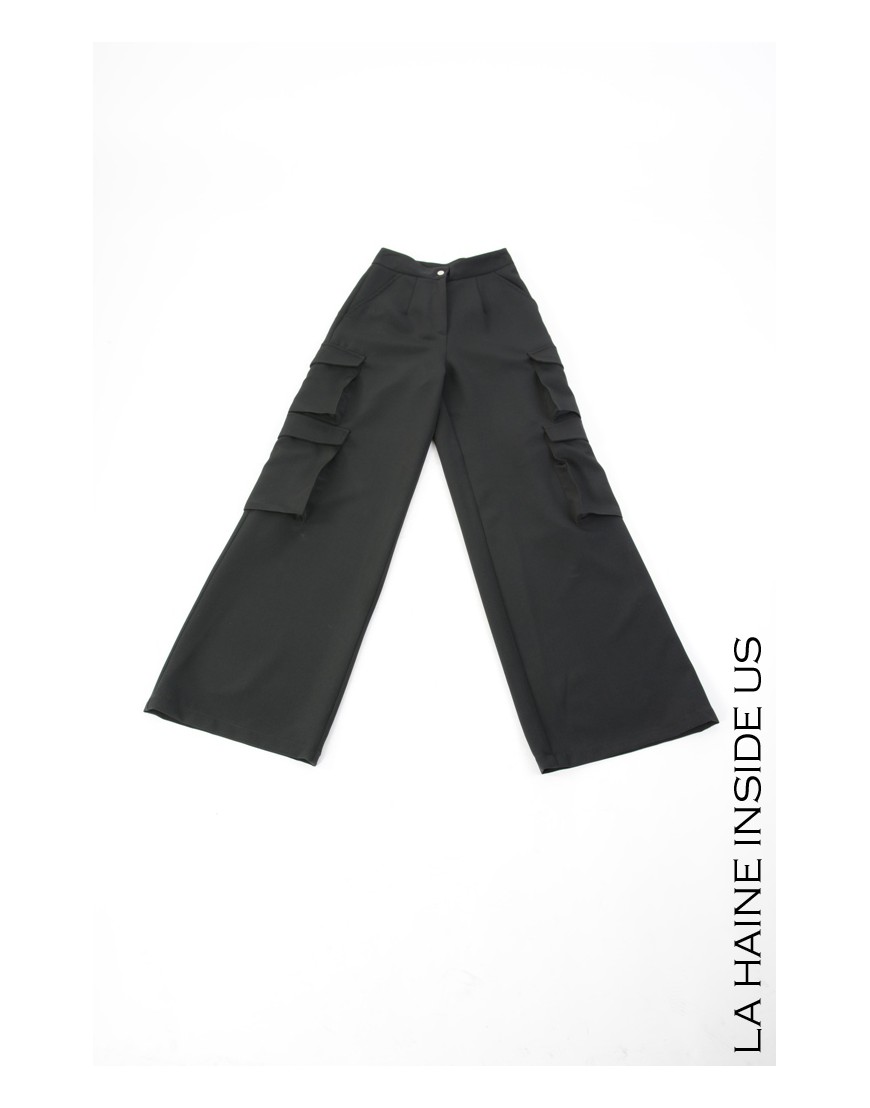La haine inside us 4B LW671 PANTALONE Nero Offerte