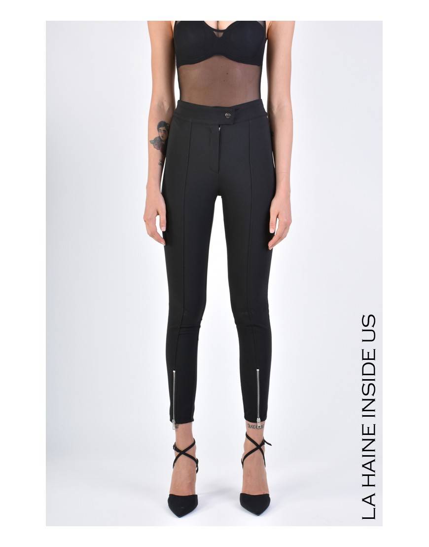 La haine inside us 4B LW693 PANTALONE Nero Negozio