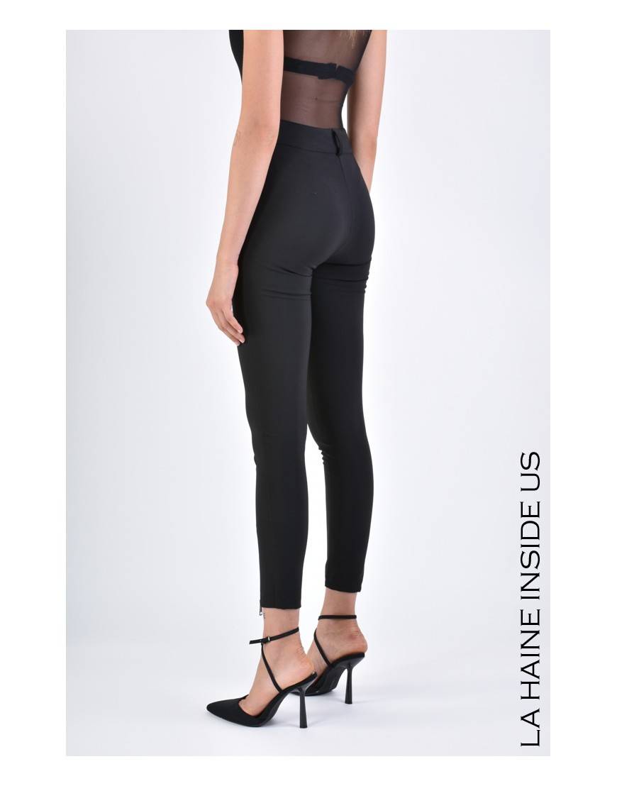 La haine inside us 4B LW693 PANTALONE Nero Negozio