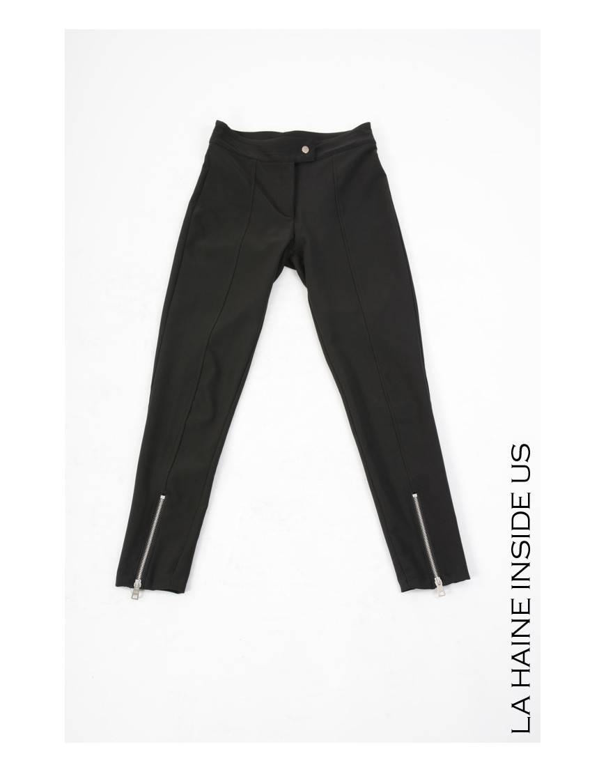 La haine inside us 4B LW693 PANTALONE Nero Negozio