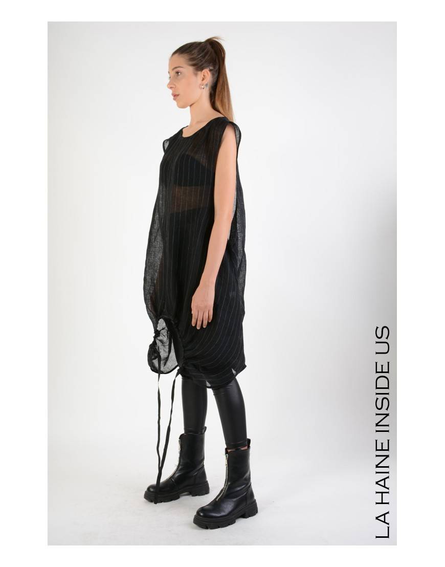 La haine inside us 4B LW701 BLUSA Nero Sconto di tempo limitato