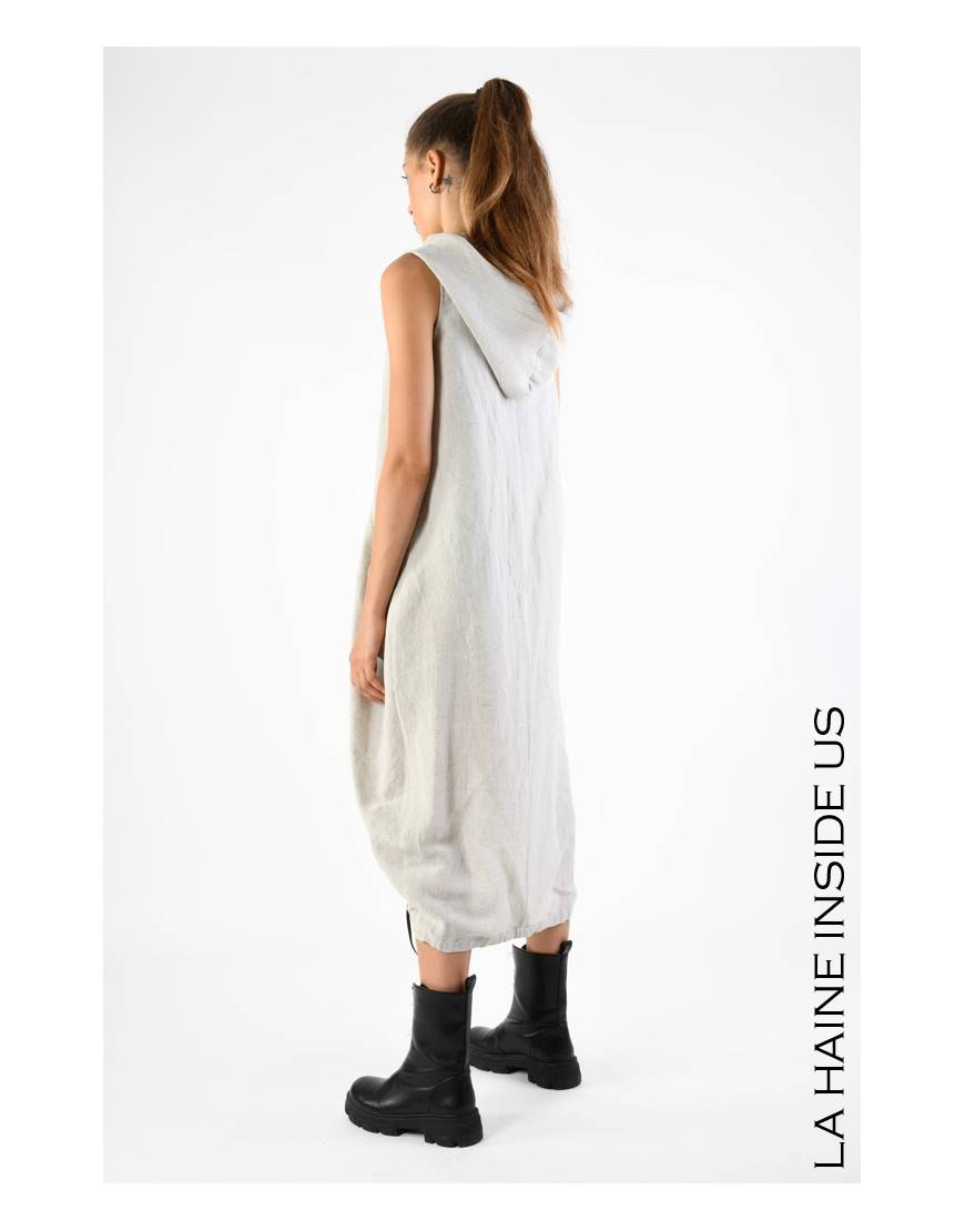 La haine inside us 4B LW782 ABITO/GILET Sabbia Offerta natalizia