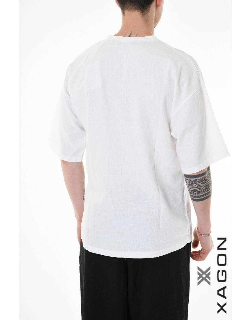La haine inside us T-SHIRT 2JX2557 Bianco Offerta migliore