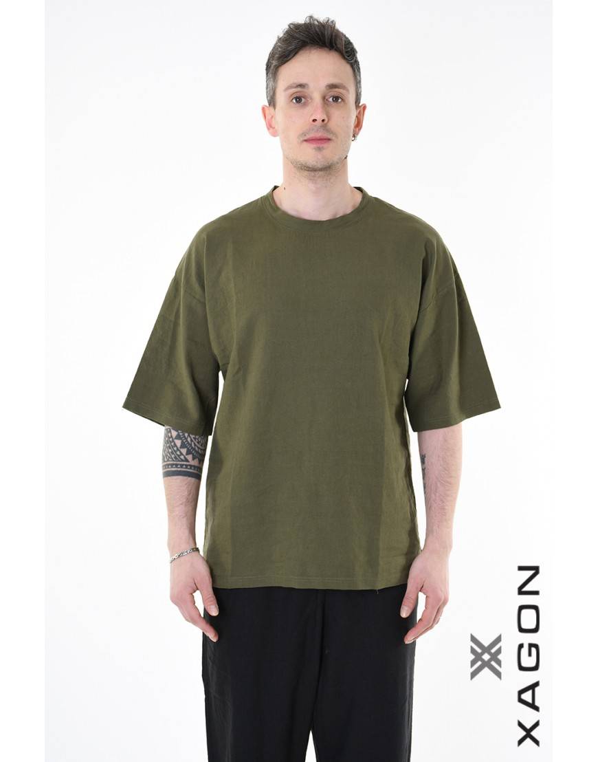 La haine inside us T-SHIRT 2JX2557 Verde Online Outlet