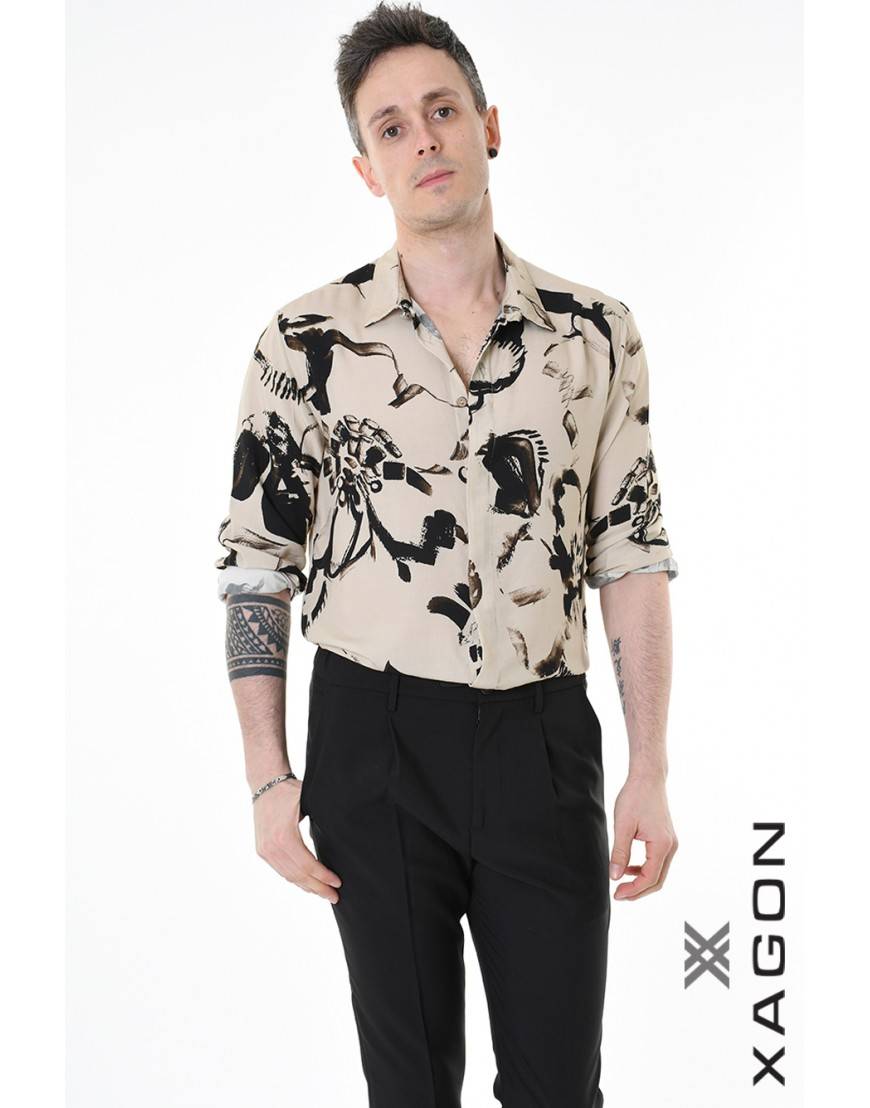 La haine inside us CAMICIA V3939B Unico